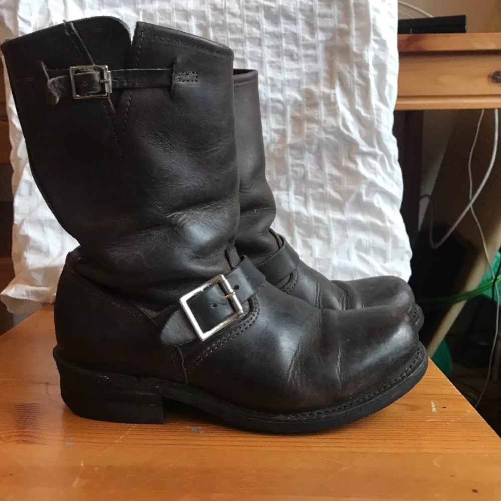 Frye women’s engineer boots
